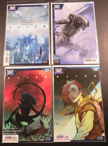Marvel comics alien - alien, thaw