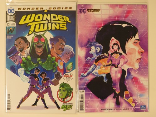 Comics wonder twins 1 - dc,